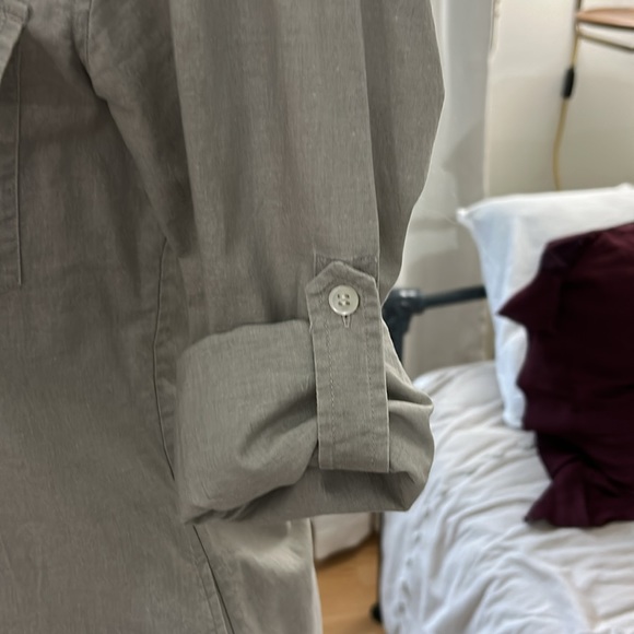 Theory Tunic Duster size 4 Gray - Picture 5 of 7